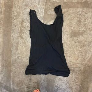 Fabletics open back work out top